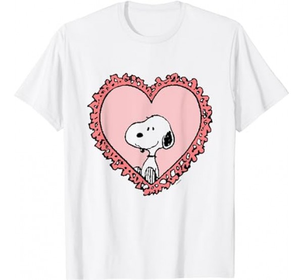 Peanuts - Snoopy Heart Frame T-Shirt